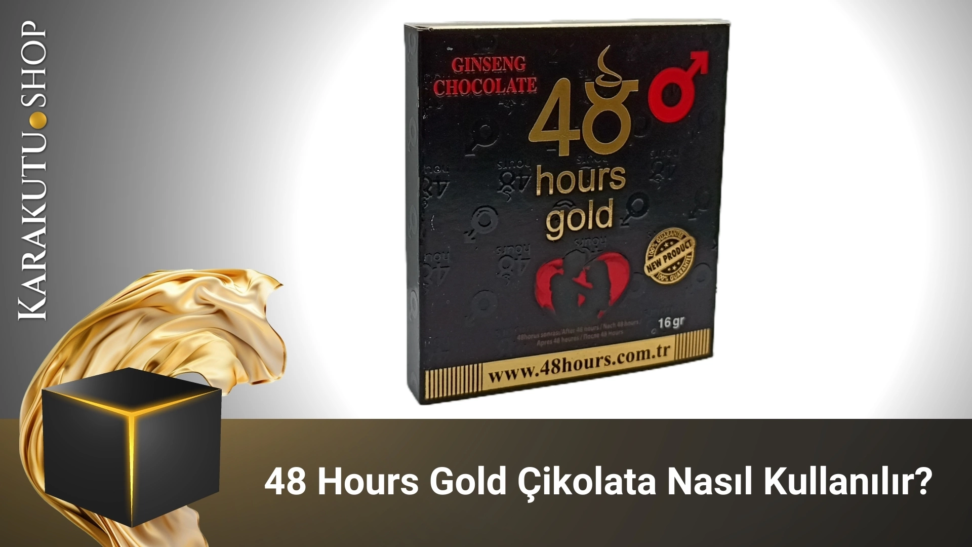 48 Hours Gold Çikolata Nasıl Kullanılır?