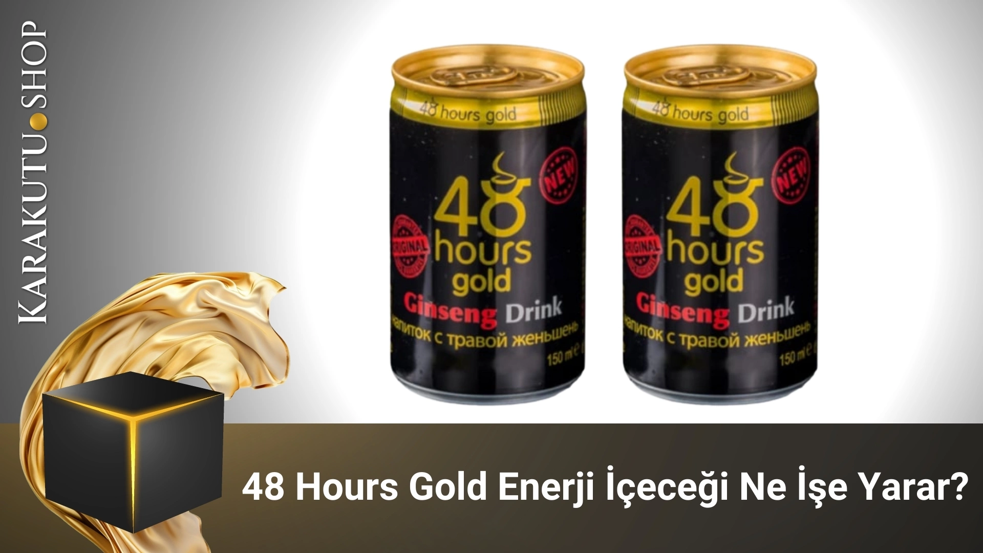 48 Hours Gold Enerji İçeceği Ne İşe Yarar?