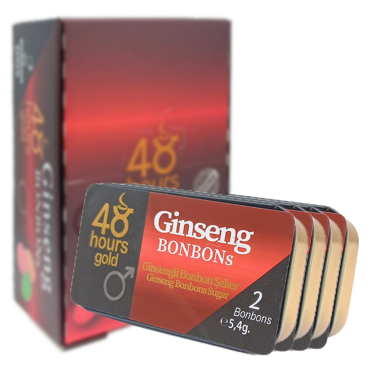 48 Hours Gold Ginseng Bonbons 4 Adet