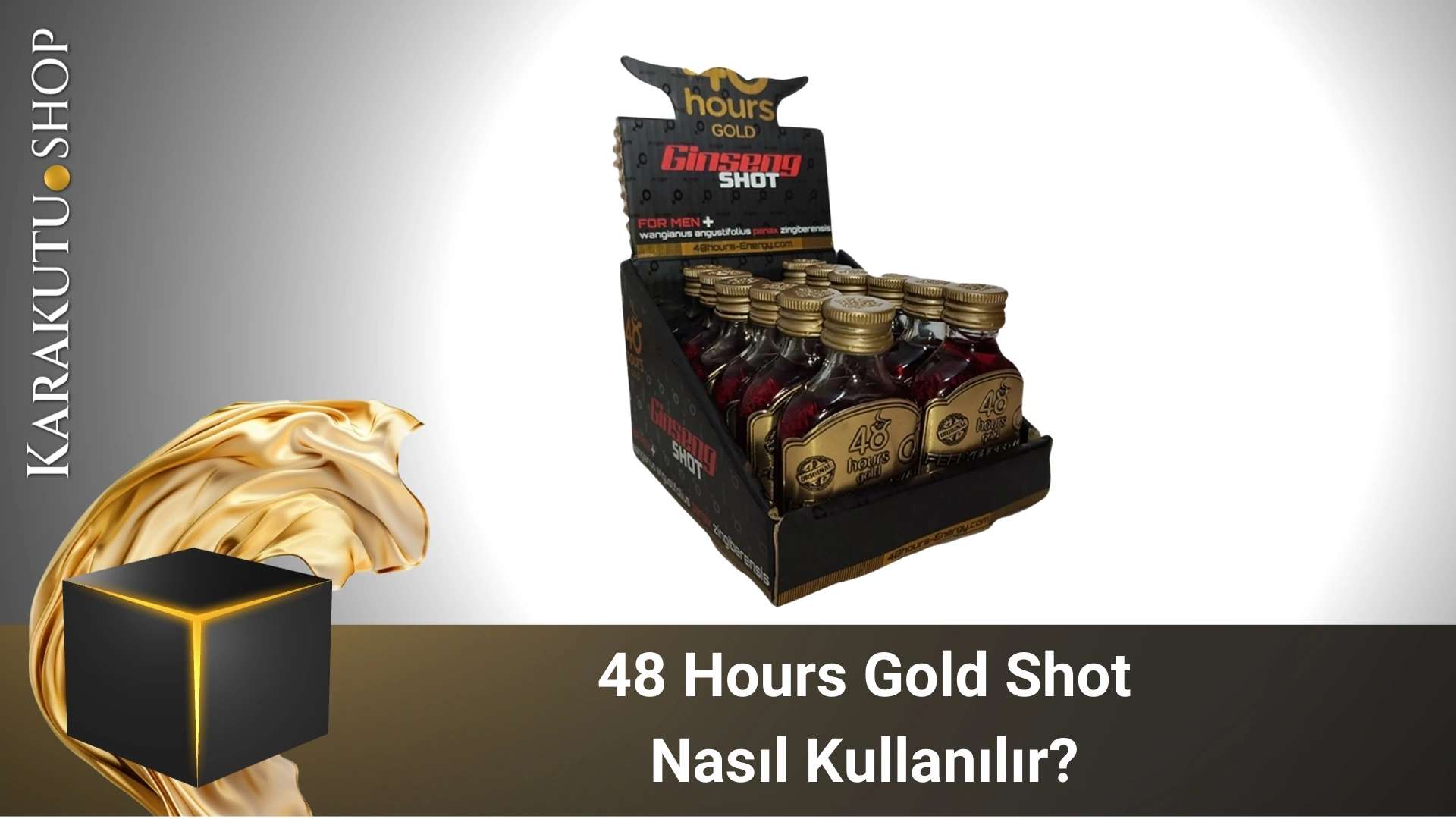 48 Hours Gold Shot Nasıl Kullanılır?