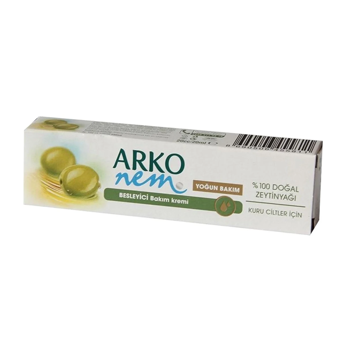 Arko Nem Besleyici Bakım Kremi Zeytinyağlı 20 ml