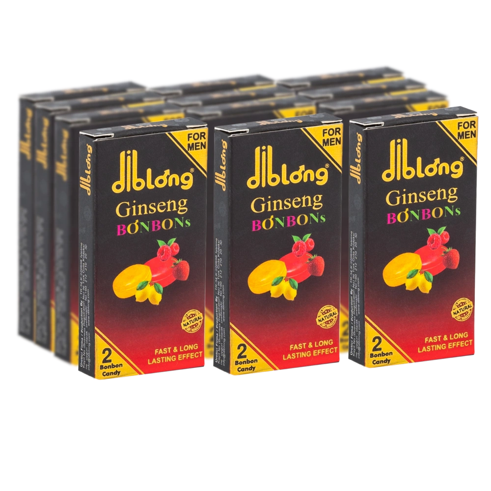 Diblong Ginseng Bonbons 12 Pieces