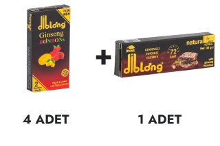 Diblong Ginseng Bonbons 4 Adet ve Cezerye