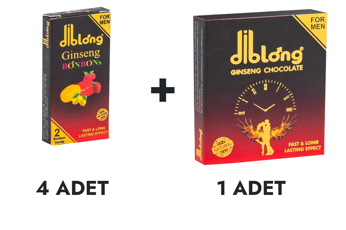 Diblong Ginseng Bonbons 4 Adet ve Çikolata