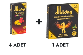 Diblong Ginseng Bonbons 4 Adet ve Kapsül