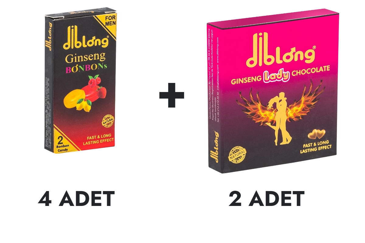 Diblong Ginseng Bonbons 4 Pieces and Lady Chocolate 2 Pieces