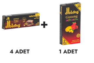 Diblong Cezerye 4 Adet ve Ginseng Bonbons