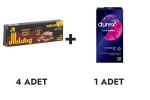 Diblong Cezerye 4 Adet ve Durex Extreme Prezervatif 10'lu fotoğraf-1