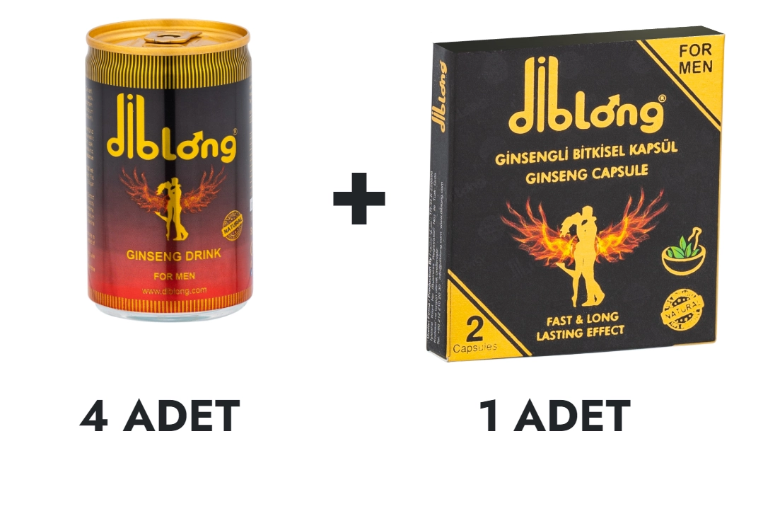 Diblong Drink 4 Pcs and Capsules