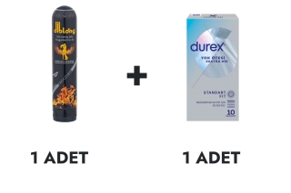 Diblong Jel ve Durex Yok Ötesi Ekstra His Prezervatif 10'lu