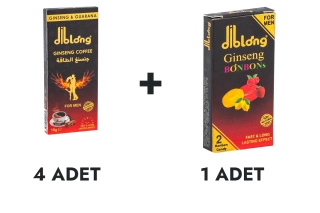 Diblong Kahve 4 Adet ve Ginseng Bonbons