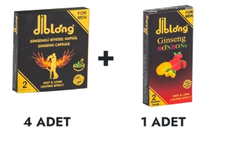 Diblong Kapsül 4 Adet ve Ginseng Bonbons