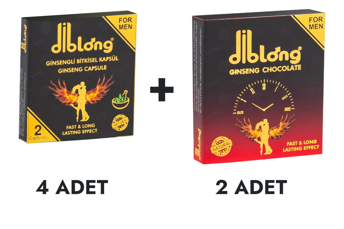 Diblong Capsules 4 Pcs and Chocolate 2 Pcs