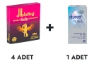 Diblong Lady Chocolate 4 Pcs and Durex Beyond Nothing Extra Sensation Condoms 10 pcs Photograph-1