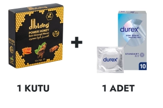 Diblong Power Honey and Durex Beyond Nothing Extra Sensation Condom 10 pcs