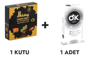 Diblong Power Honey and OKEY Zero Condoms 10 pcs