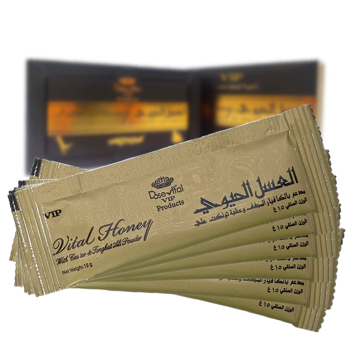 Dose Vital Honey Honey 6 Pcs