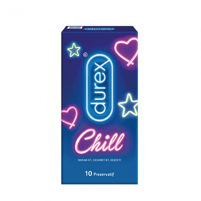 Durex Chill 10'lu Prezervatif