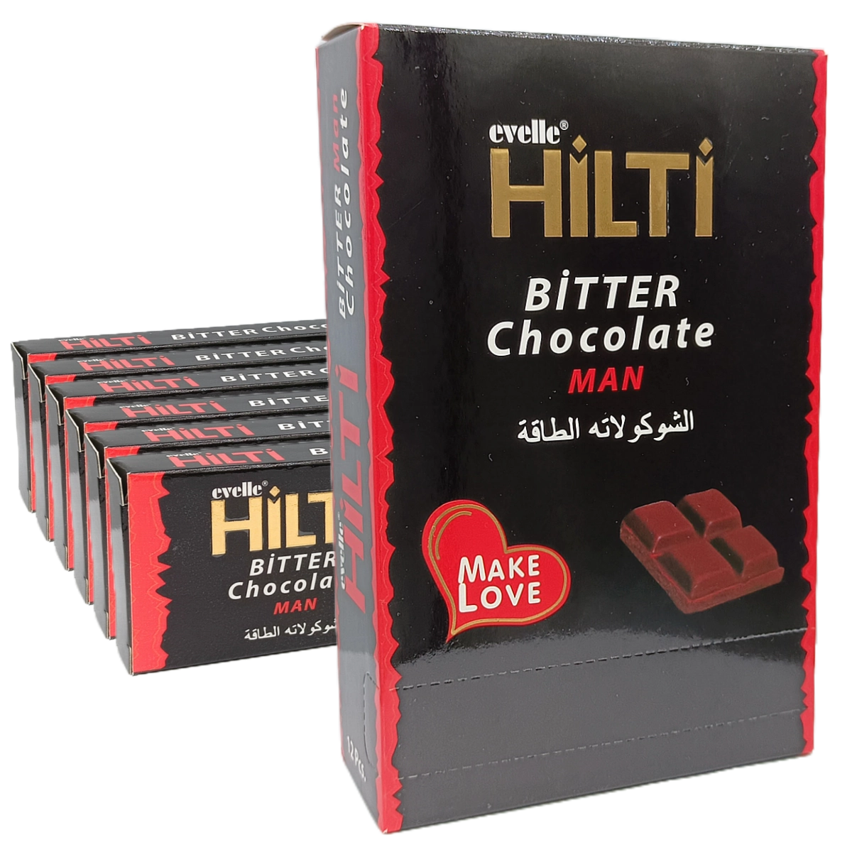 Hilti Bitter Chocolate 8 Pcs