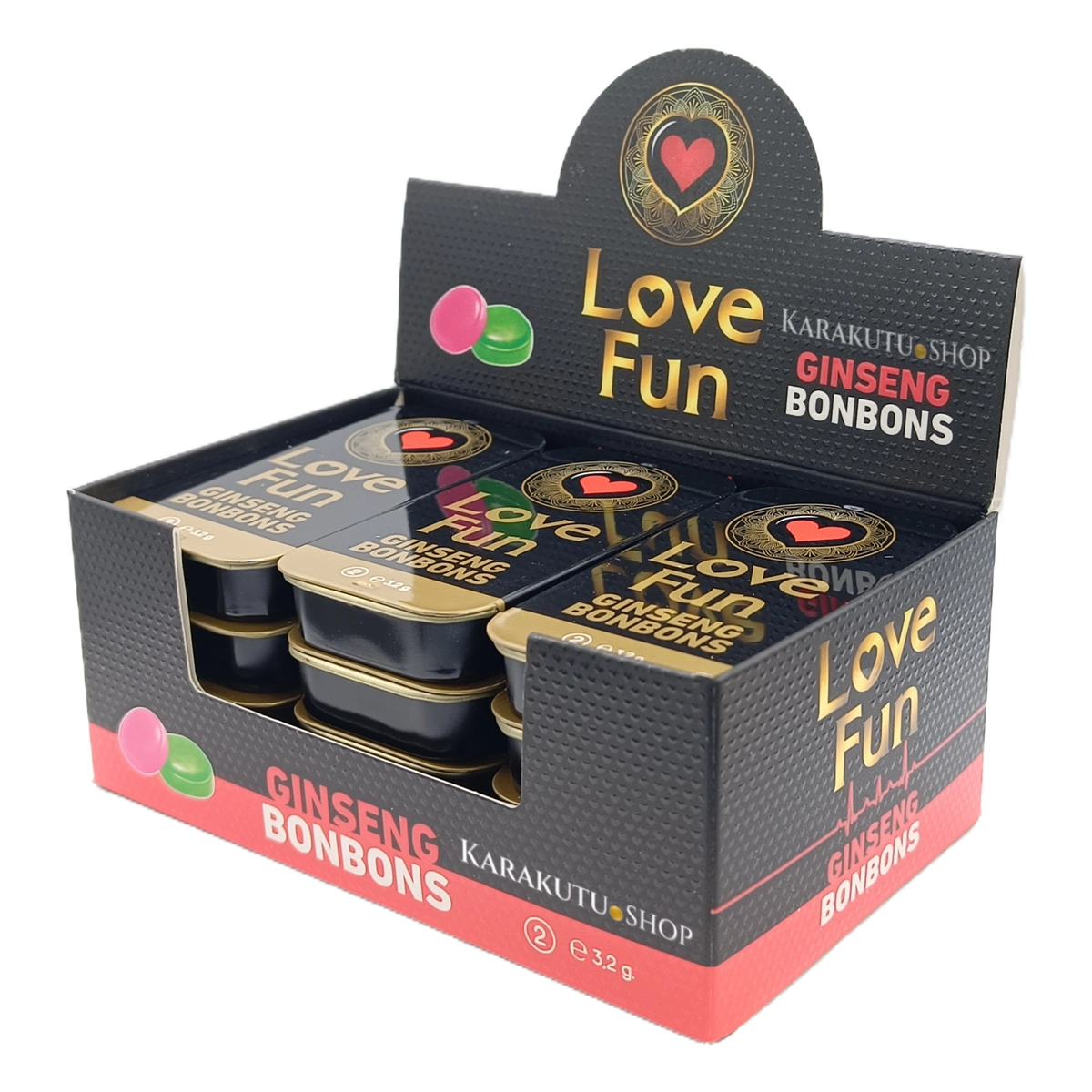 Love Fun Ginseng Bonbons 12 Adet