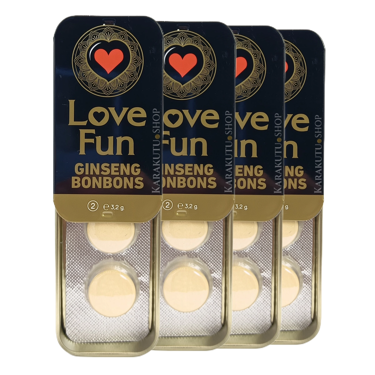 Love Fun Ginseng Bonbons 4 Adet