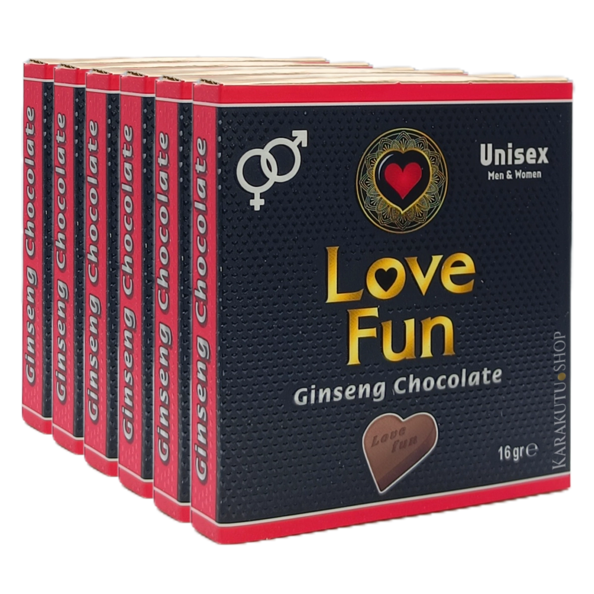 Love Fun Chocolate 6 Pcs