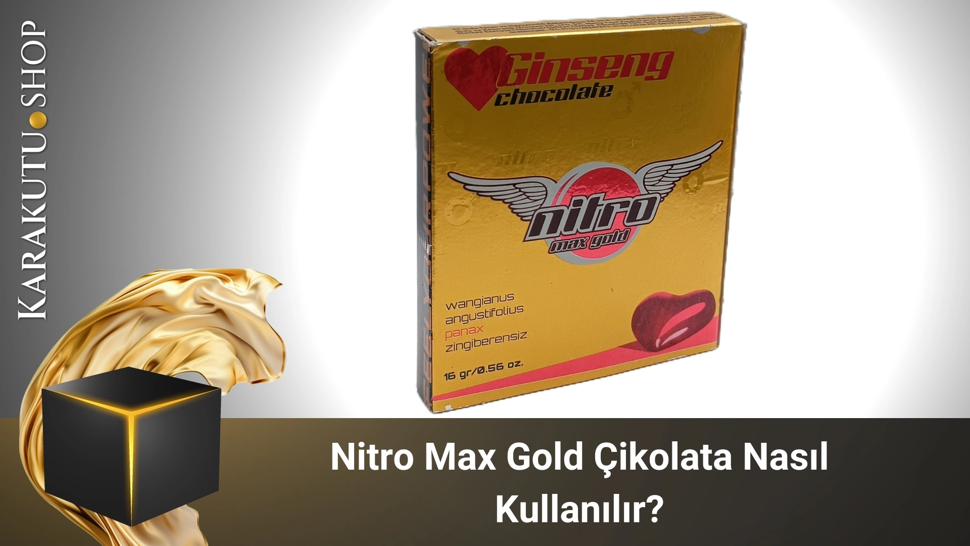 Nitro Max Gold Çikolata Nasıl Kullanılır?