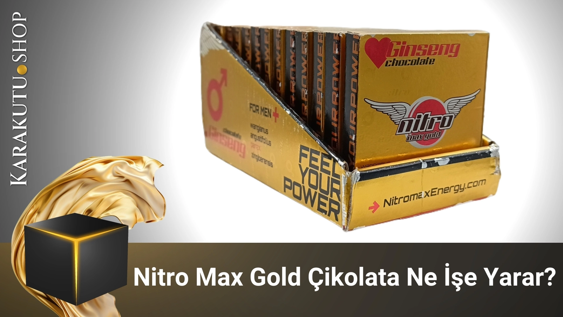 Nitro Max Gold Çikolata Ne İşe Yarar?