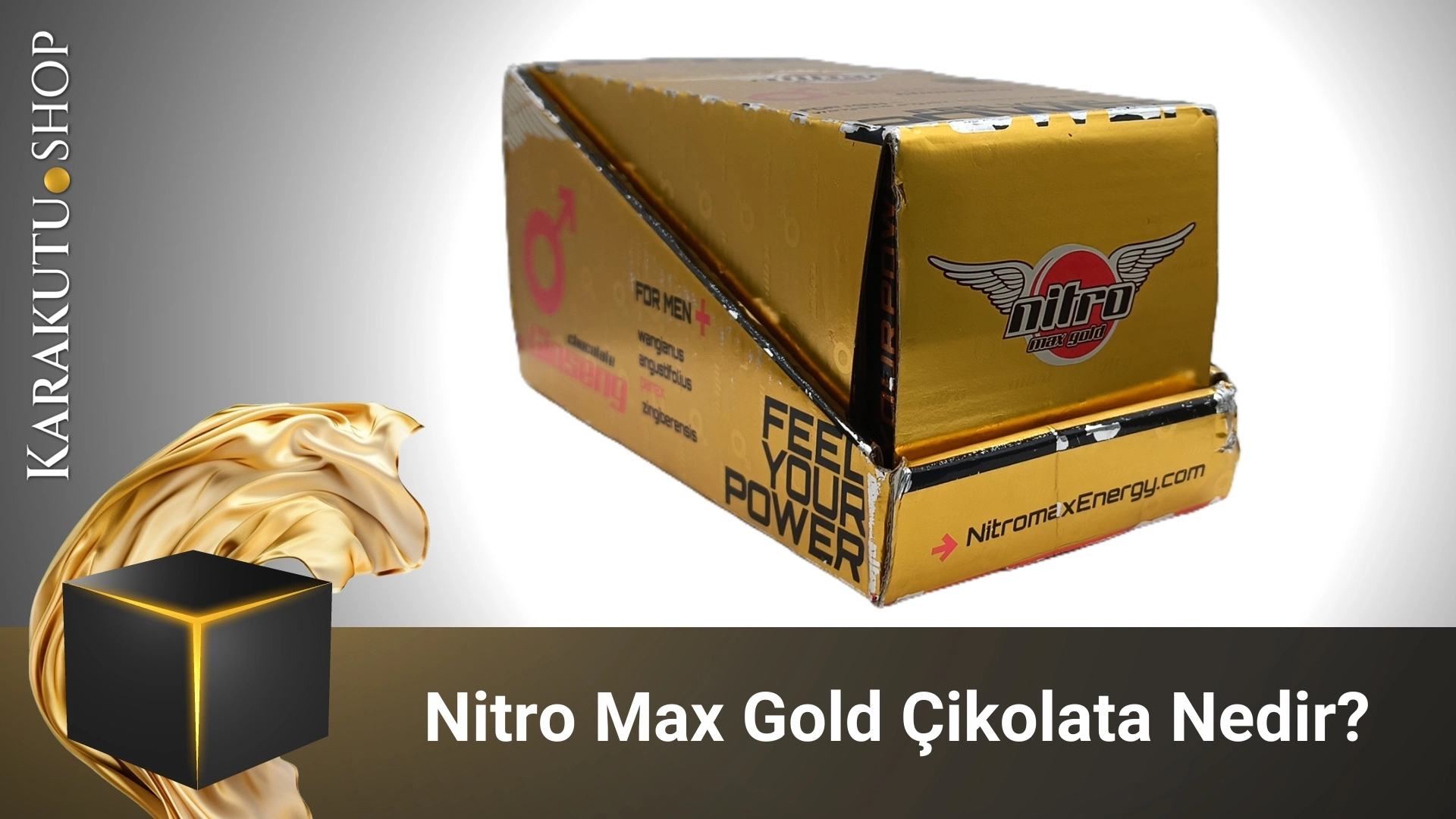 Nitro Max Gold Çikolata Nedir?