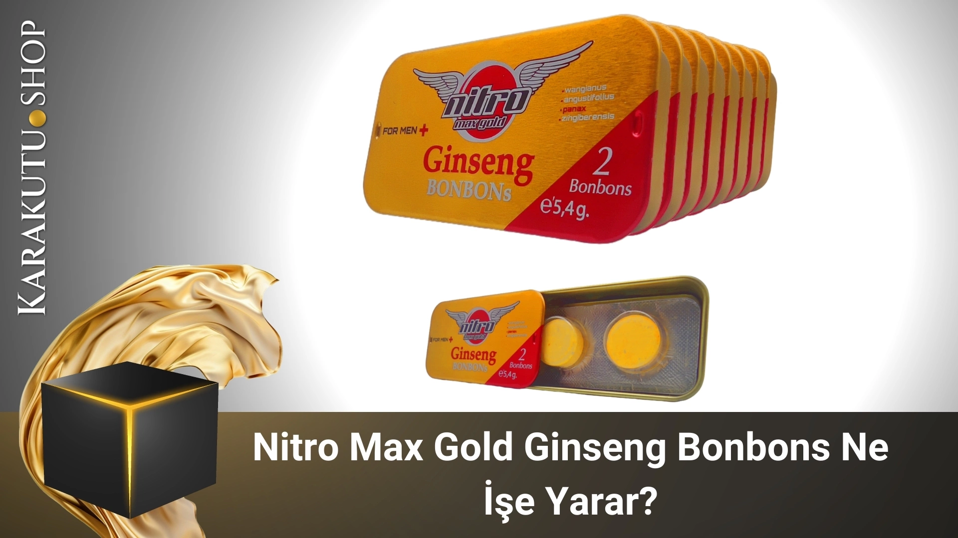 Nitro Max Gold Ginseng Bonbons Ne İşe Yarar?