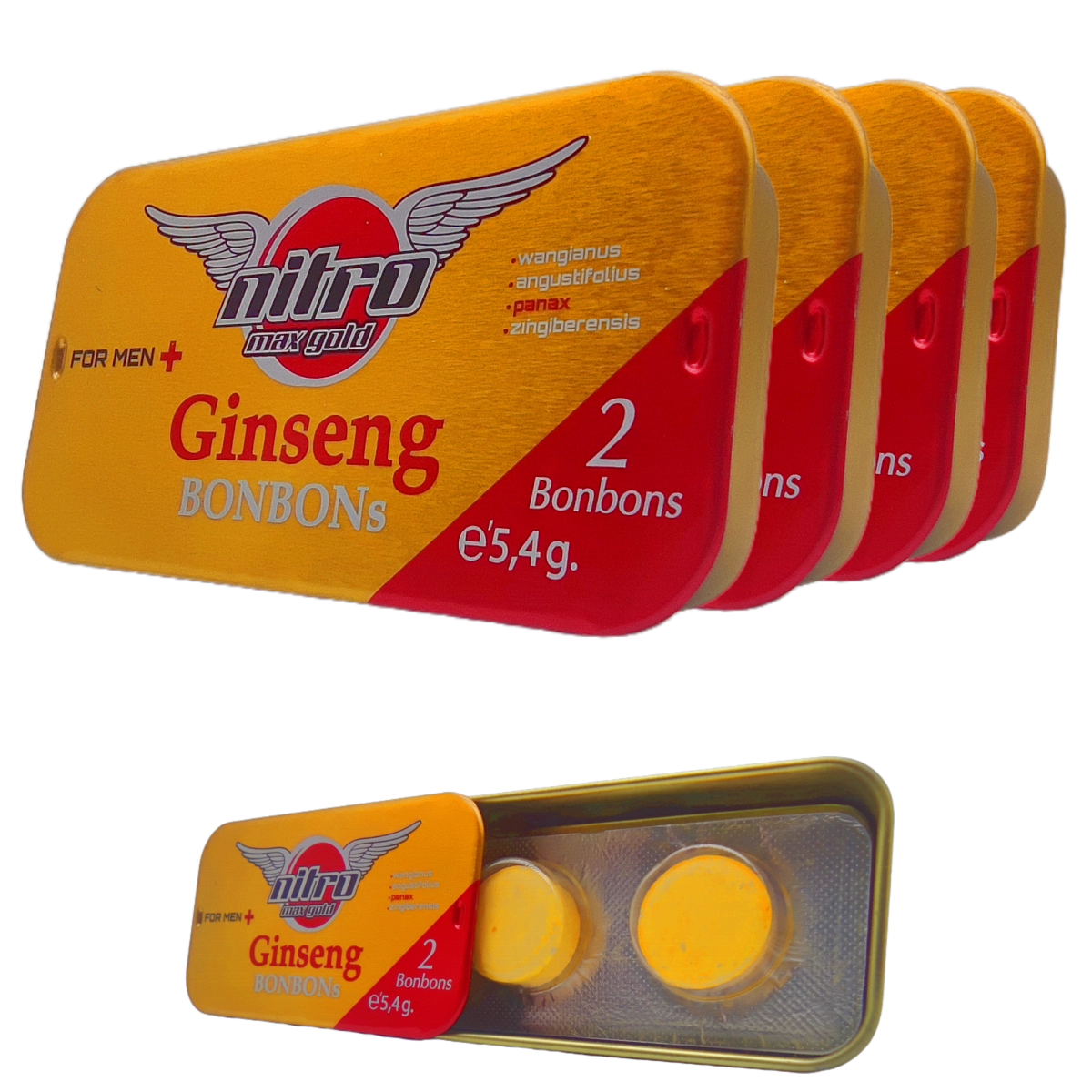 Nitro Max Gold Ginseng Bonbons 4 Adet