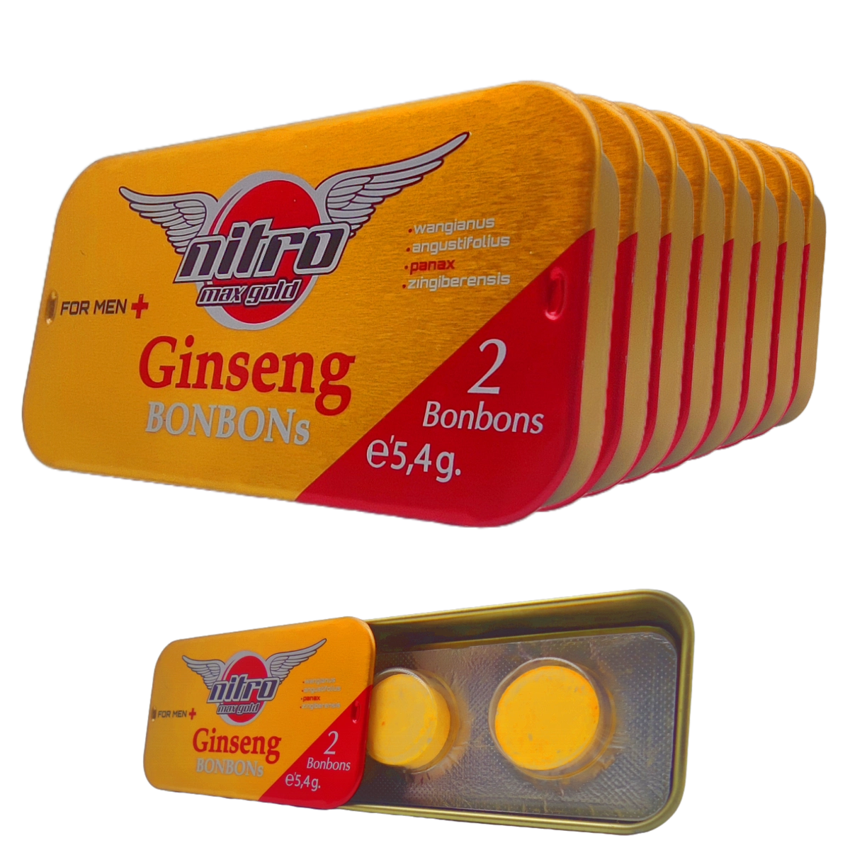 Nitro Max Gold Ginseng Bonbons 6 Adet