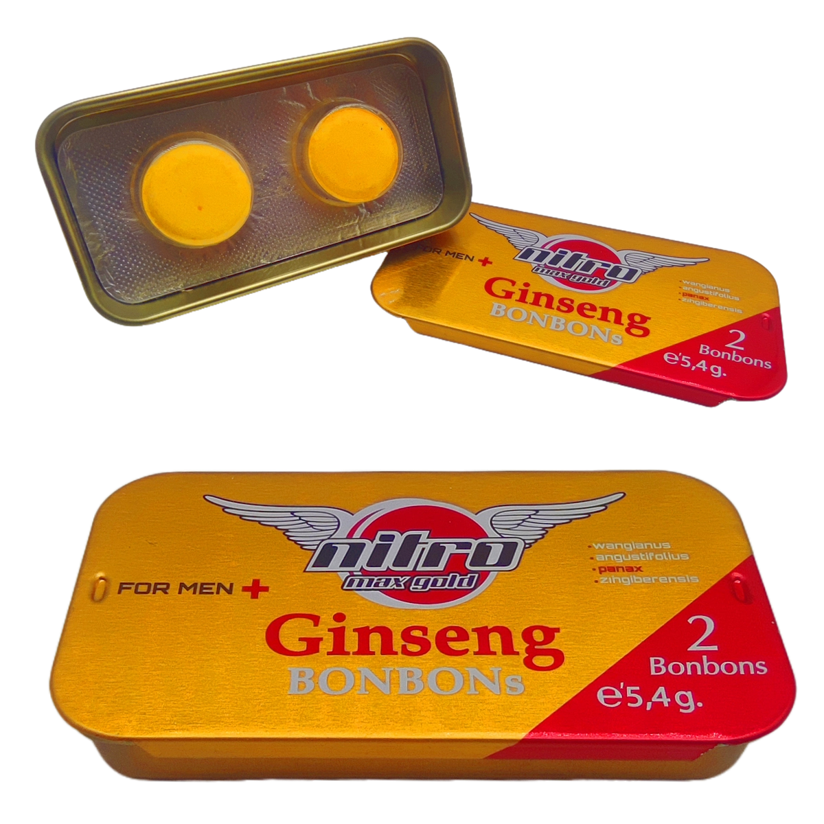 Nitro Max Gold Ginseng Bonbons 1 Adet