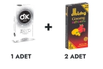 OKEY Zero Prezervatif 10'lu ve Diblong Ginseng Bonbons 2 Adet fotoğraf-1