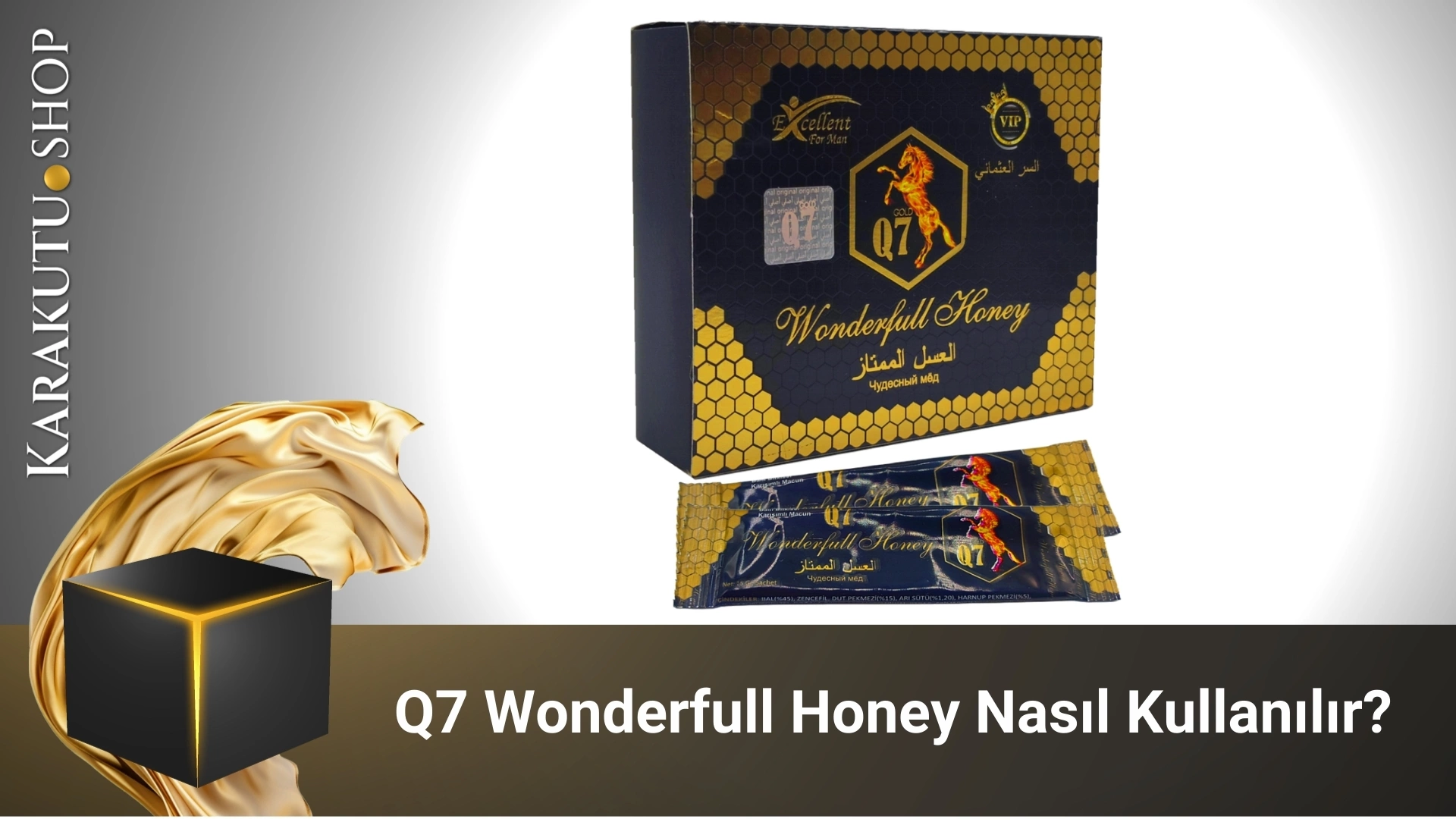 Q7 Wonderfull Honey Nasıl Kullanılır?