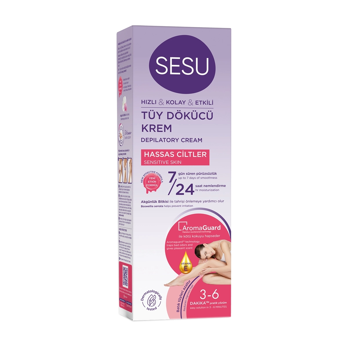 Sesu Tüy Dökücü Krem 40 ml