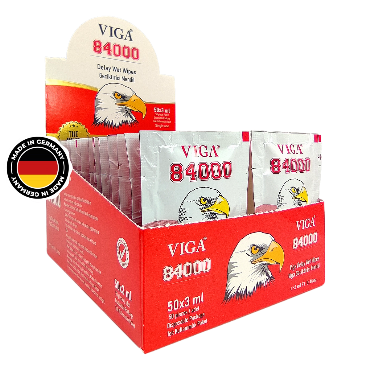 Viga 84000 Mendil 50 Adet